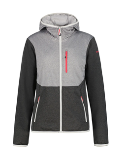 Banks midlayer for women Lead-grey